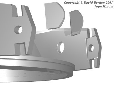 Mountings and turret
