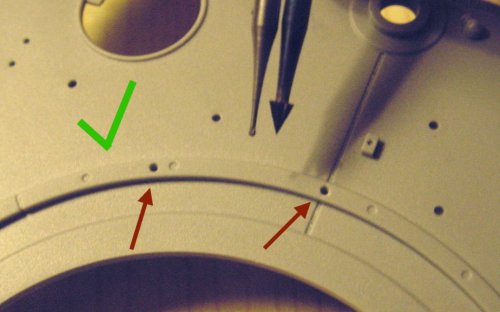 砲塔のリング・ガードの鉄棒