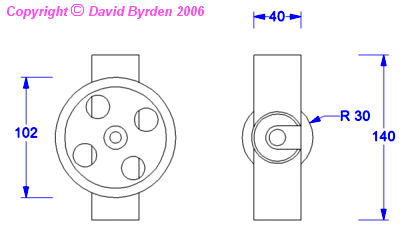 Drain dimensions