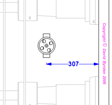 Front drain