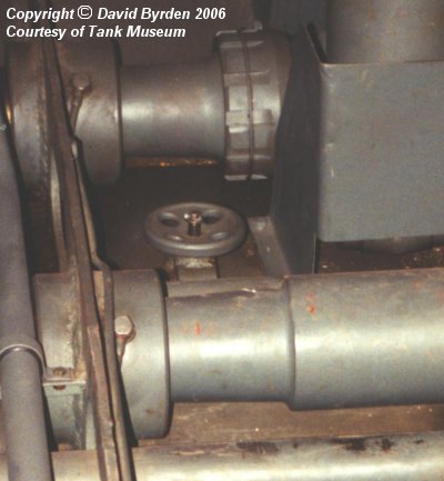 Drain in front hull