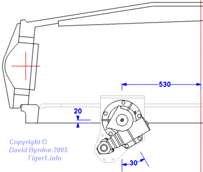 Position of gearbox