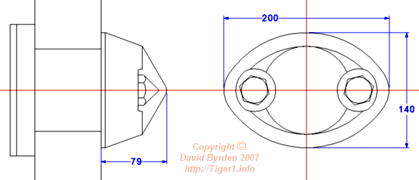 Cover for heater port