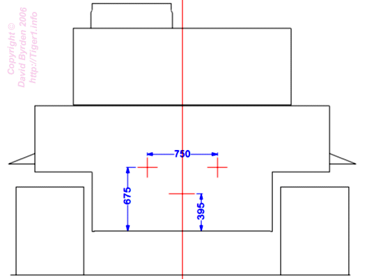 Dimensions of hull profile