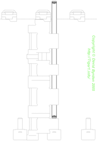 Track link in holder