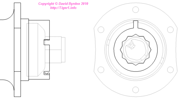 Hub and locking ring